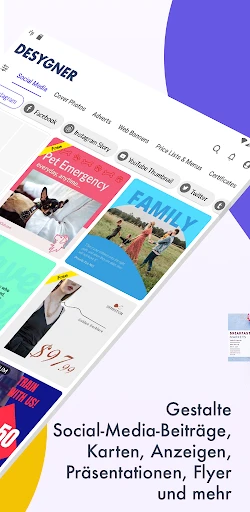 Desygner: Grafik-Design Editor screenshot