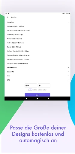 Desygner: Grafik-Design Editor screenshot