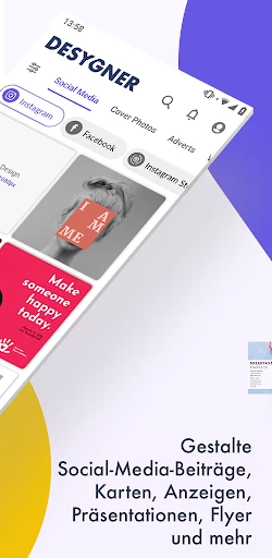 Desygner: Grafik-Design Editor screenshot