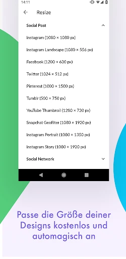 Desygner: Grafik-Design Editor screenshot