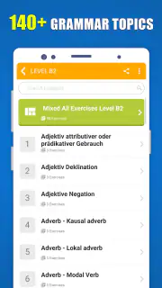 Deutsch Grammatik A1 A2 B1 B2 screenshot 3