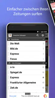 Deutsche Zeitungen screenshot 1