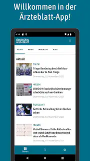 Deutsches Ärzteblatt screenshot 1