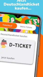 Deutschlandticket App screenshot 2