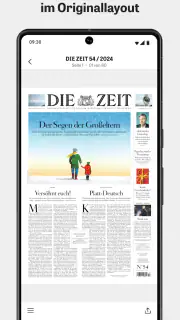 DIE ZEIT E-Paper App screenshot 3