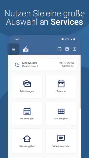 DieSchulApp screenshot 1