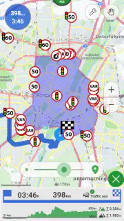 Dieselfahrverbote Routenplaner screenshot 2