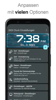 DIGI Clock Widget Plus screenshot 3