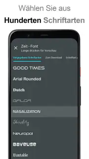 DIGI Clock Widget Plus screenshot 5