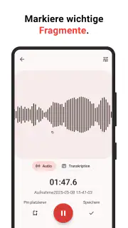 Diktiergerät screenshot 1