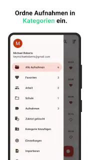 Diktiergerät screenshot 2