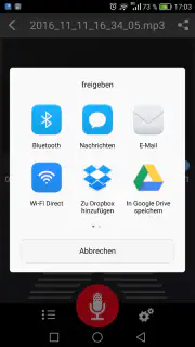 Diktiergerät screenshot 7