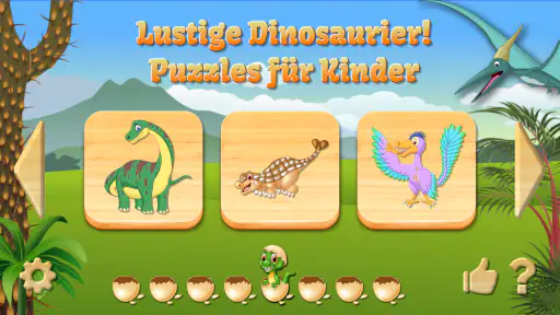Dino Puzzles, Komplettes Spiel screenshot 1