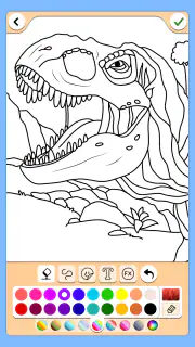 Dinosaurier malen für Kinder screenshot 1