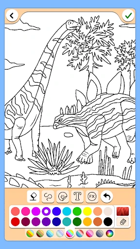 Dinosaurier malen für Kinder screenshot