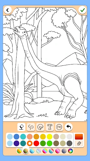 Dinosaurier malen für Kinder screenshot