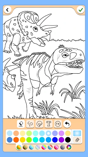 Dinosaurier malen für Kinder screenshot