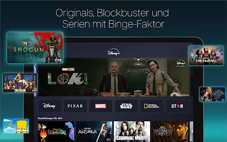 Disney+ screenshot