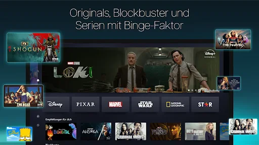 Disney+ screenshot