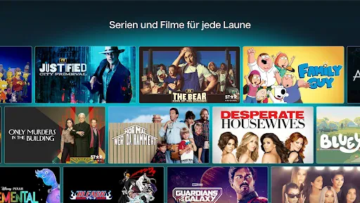 Disney+ screenshot