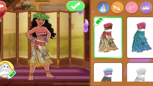 Disney Färbung Welt screenshot