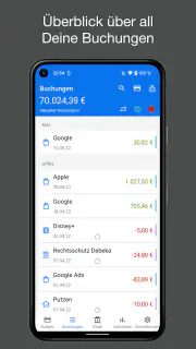 Dispensatio - Haushaltsbuch screenshot 2