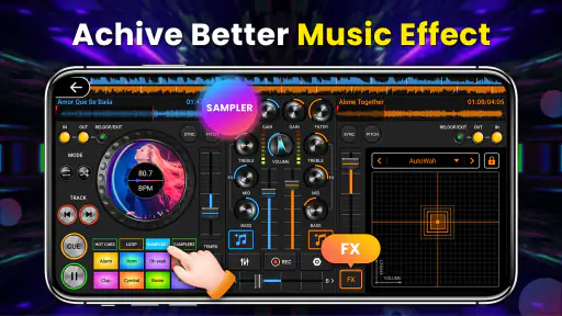 DJ-Musikmixer - 3D-DJ-Remix screenshot