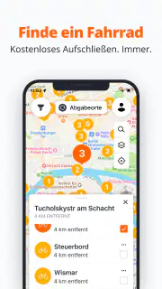 Donkey Republic Fahrradverleih screenshot 2