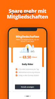 Donkey Republic Fahrradverleih screenshot 5