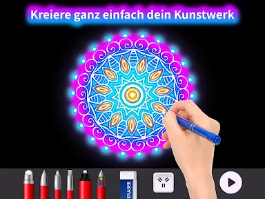 Doodle Master - Glow Art screenshot