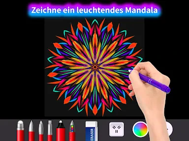 Doodle Master - Glow Art screenshot