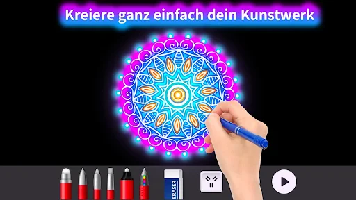 Doodle Master - Glow Art screenshot