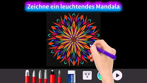 Doodle Master - Glow Art screenshot