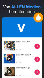 Downloader für alle Videos screenshot 2