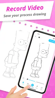 Draw Cartoon - AR Drawing App screenshot 5
