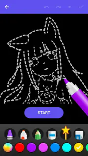 Draw Glow Comics screenshot 2