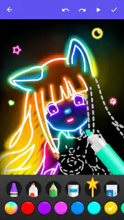 Draw Glow Comics screenshot 3