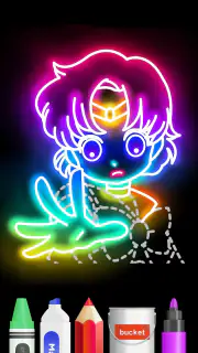 Draw Glow Comics screenshot 6