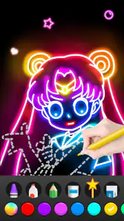 Draw Glow Comics screenshot 7