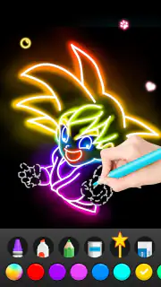 Draw Glow Comics screenshot 8