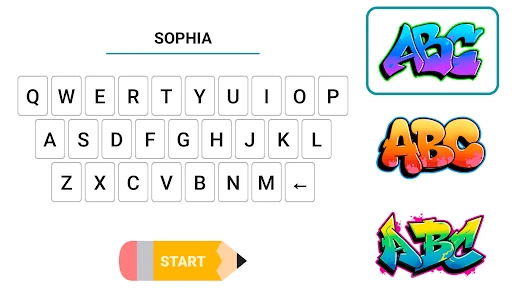 Draw Graffiti - Name Creator screenshot