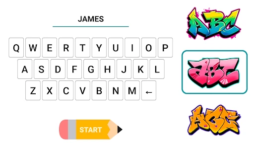 Draw Graffiti - Name Creator screenshot