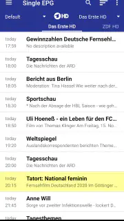 dream EPG Premium screenshot 2