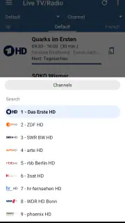 dream Player for TVHeadend screenshot 4