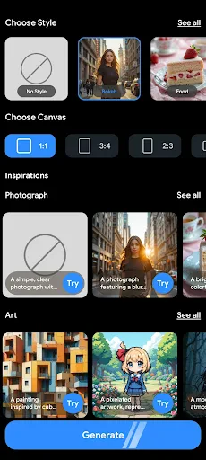 DreamPic - AI-Bild-Generator screenshot