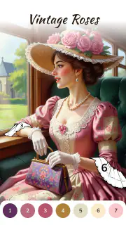 Dress Color: Paint by Number screenshot 3