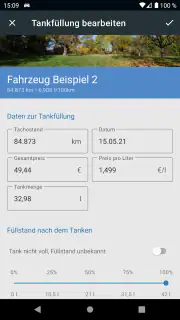 Drivenote: Tankbuch & mehr screenshot 8
