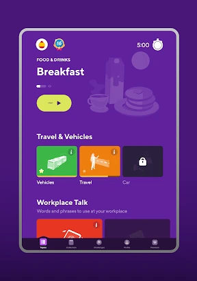 Drops: Lerne Sprachen Sprechen screenshot