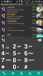 DW Kontakte & Telefon & SMS screenshot 1