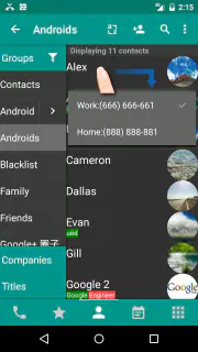 DW Kontakte & Telefon & SMS screenshot 3